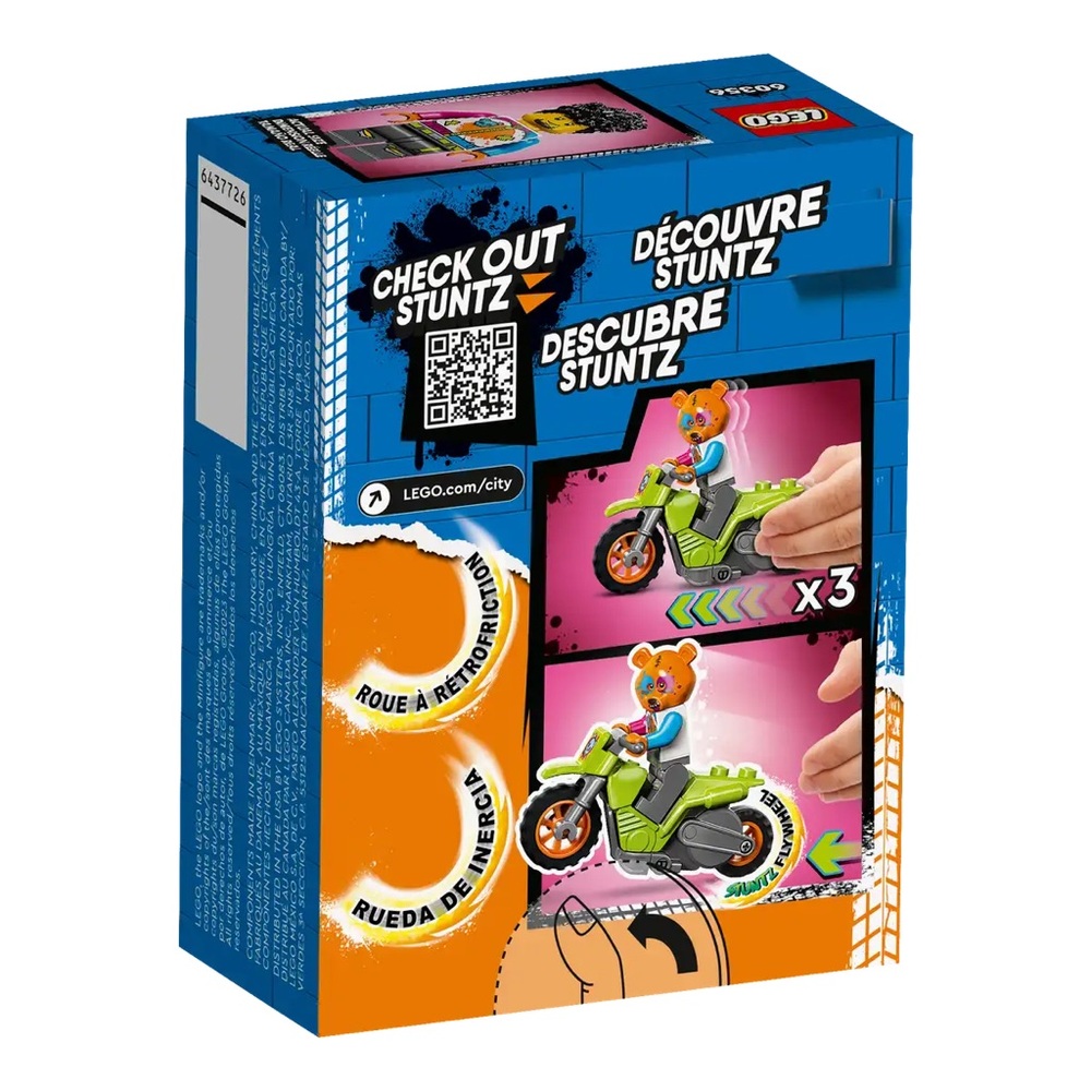 🆕 LEGO City 60356 Stunt Bike, Bear. STUNTZ - Picture 7 of 10